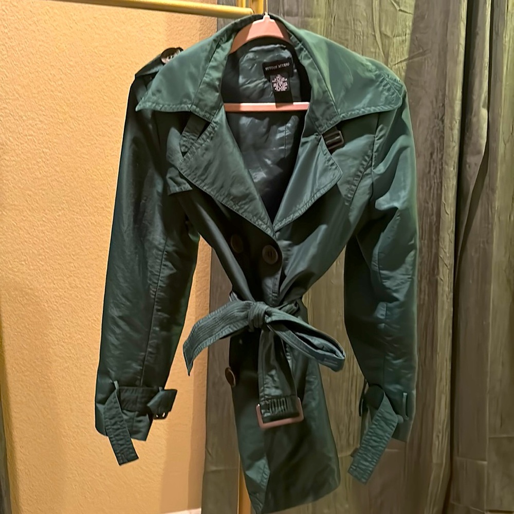 Sutton Studio Nylon Trench Coat